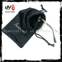 china supplier jewelry pouch velvet with logo,soft glasses case cloth,cloth bag with strap